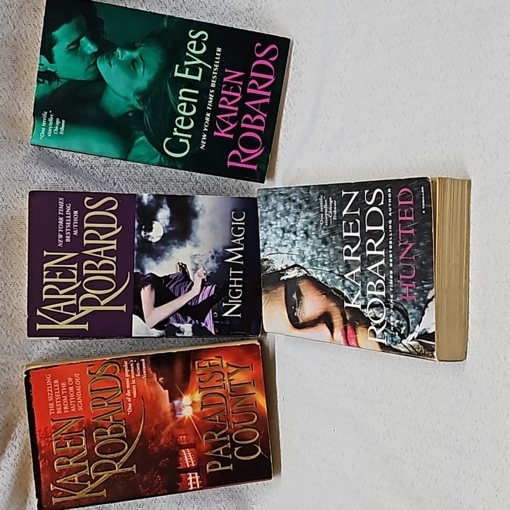 Karen Robards Romance Novels Bundle of 4